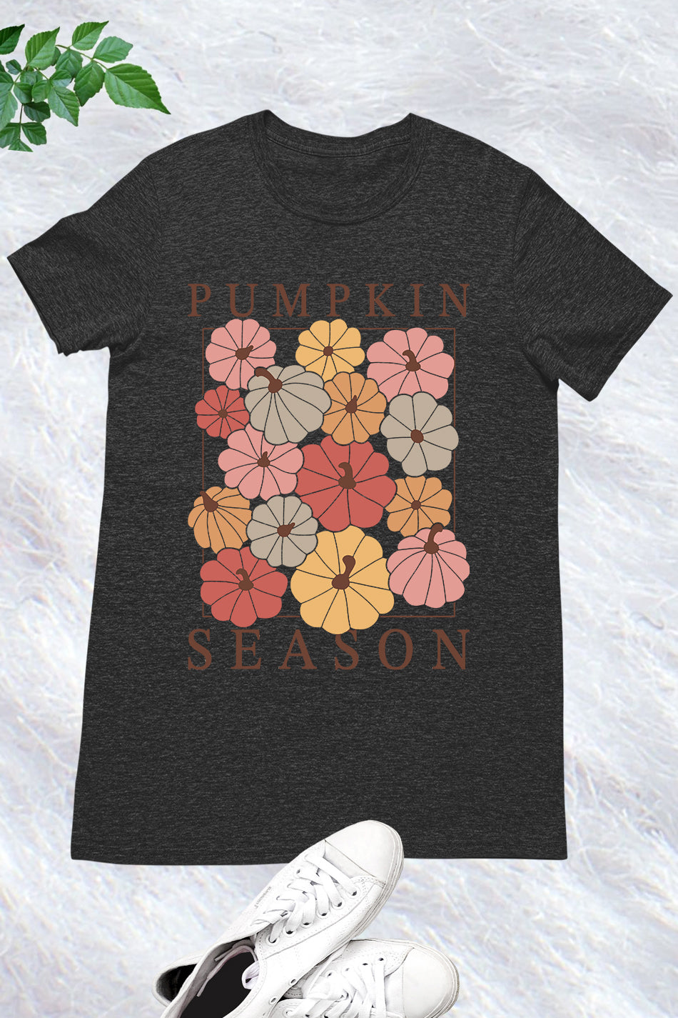 Boho Pumpkin Season Floral Shirt