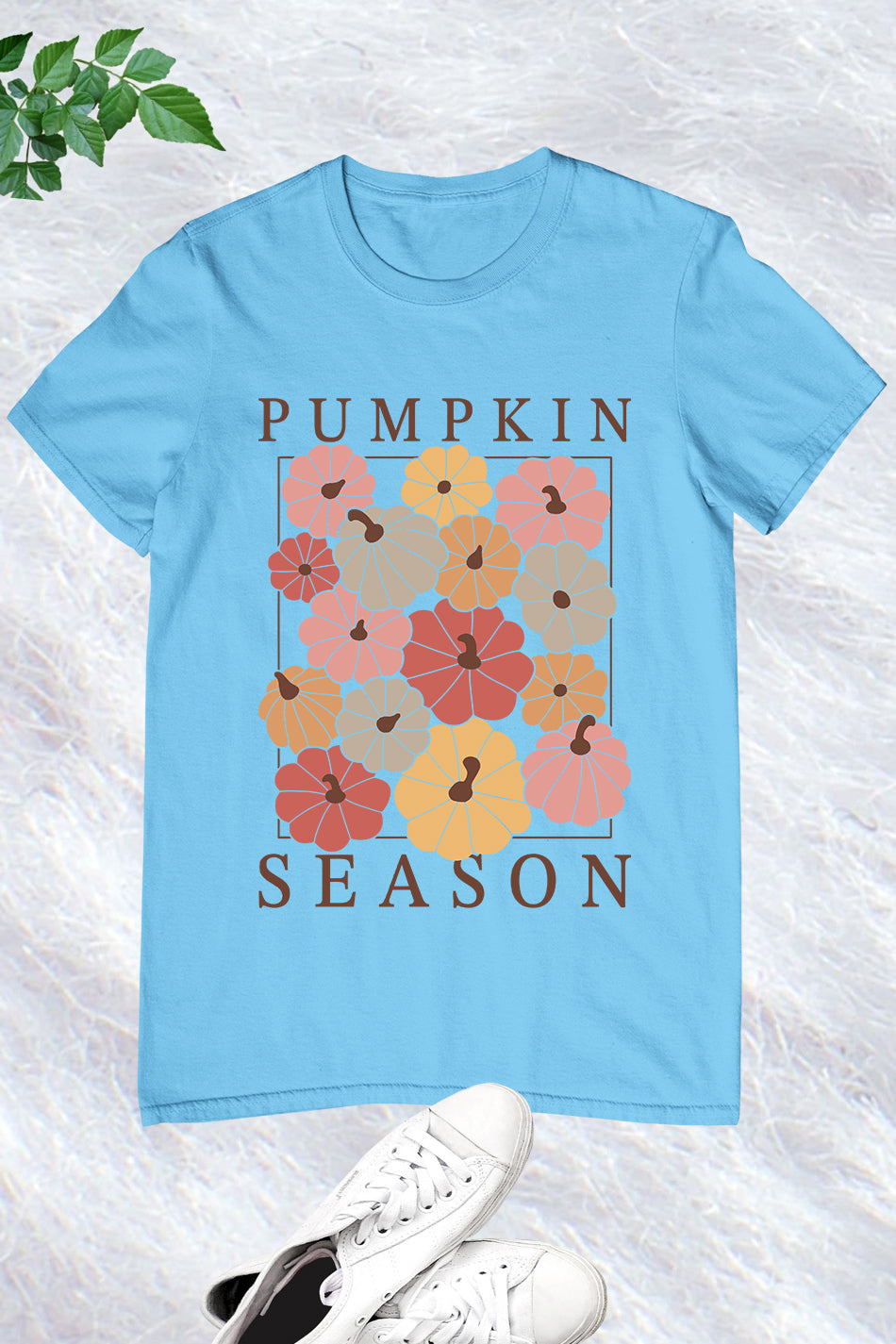 Boho Pumpkin Season Floral Shirt