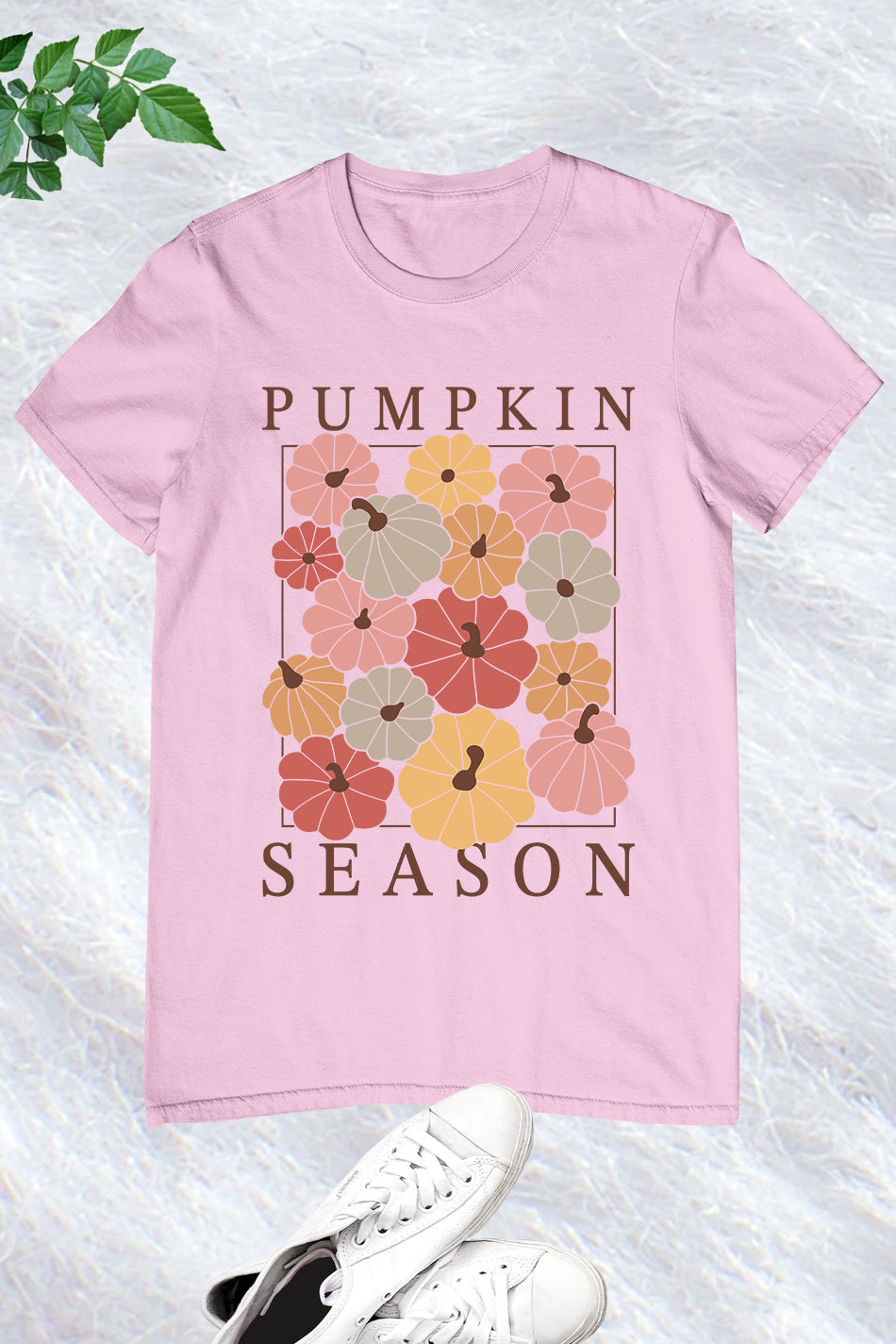 Boho Pumpkin Season Floral Shirt