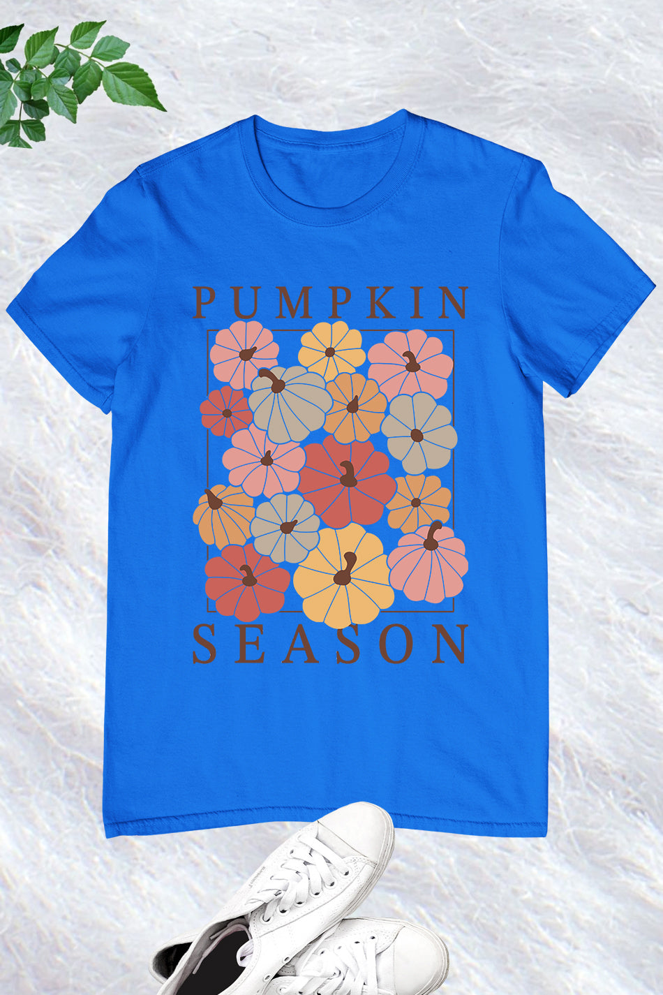 Boho Pumpkin Season Floral Shirt