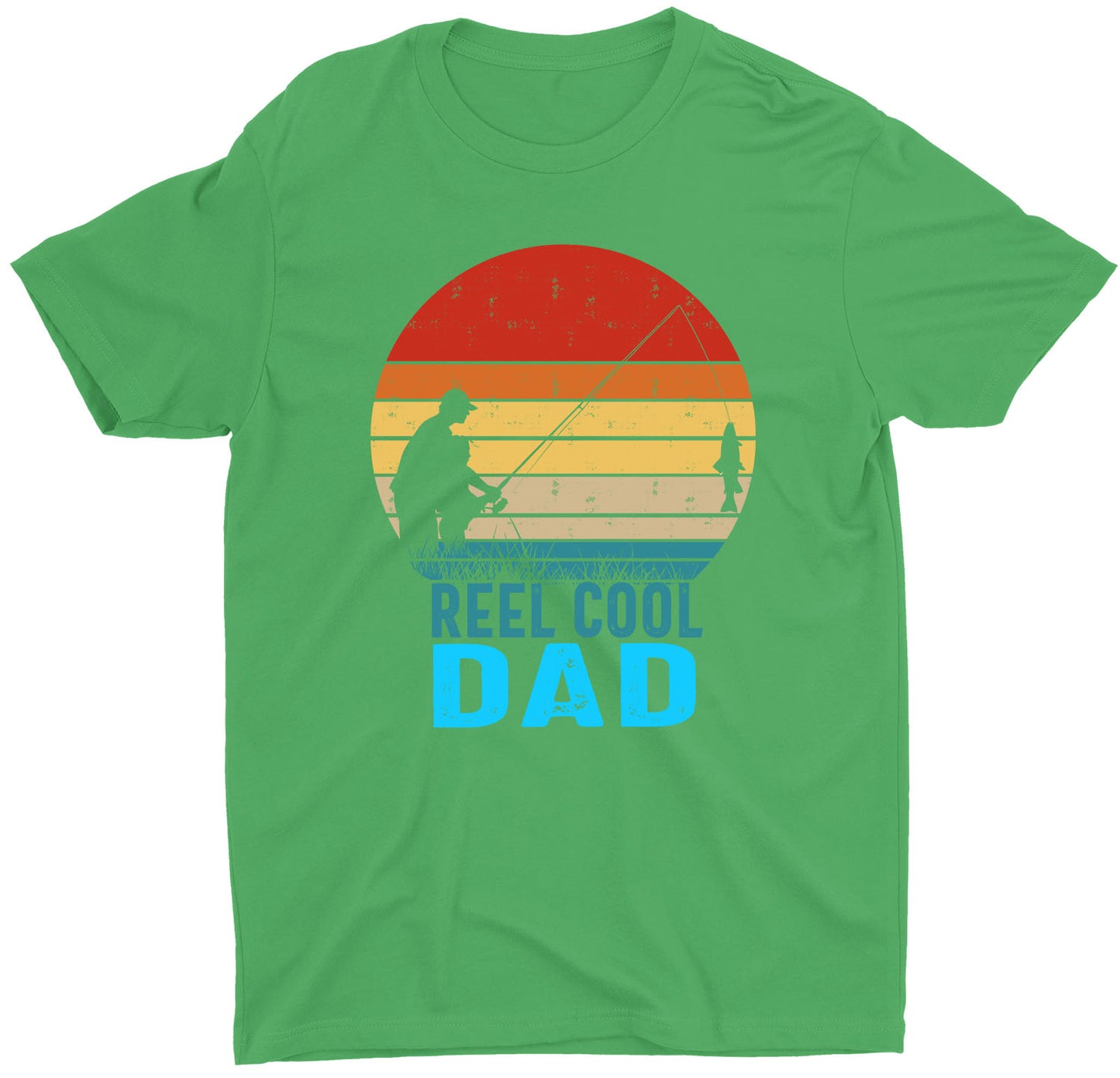 Reel Cool Dad Custom Short Sleeve Best Father's Day Gift T-Shirts