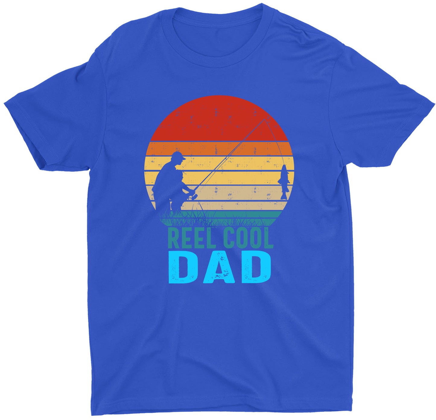 Reel Cool Dad Custom Short Sleeve Best Father's Day Gift T-Shirts