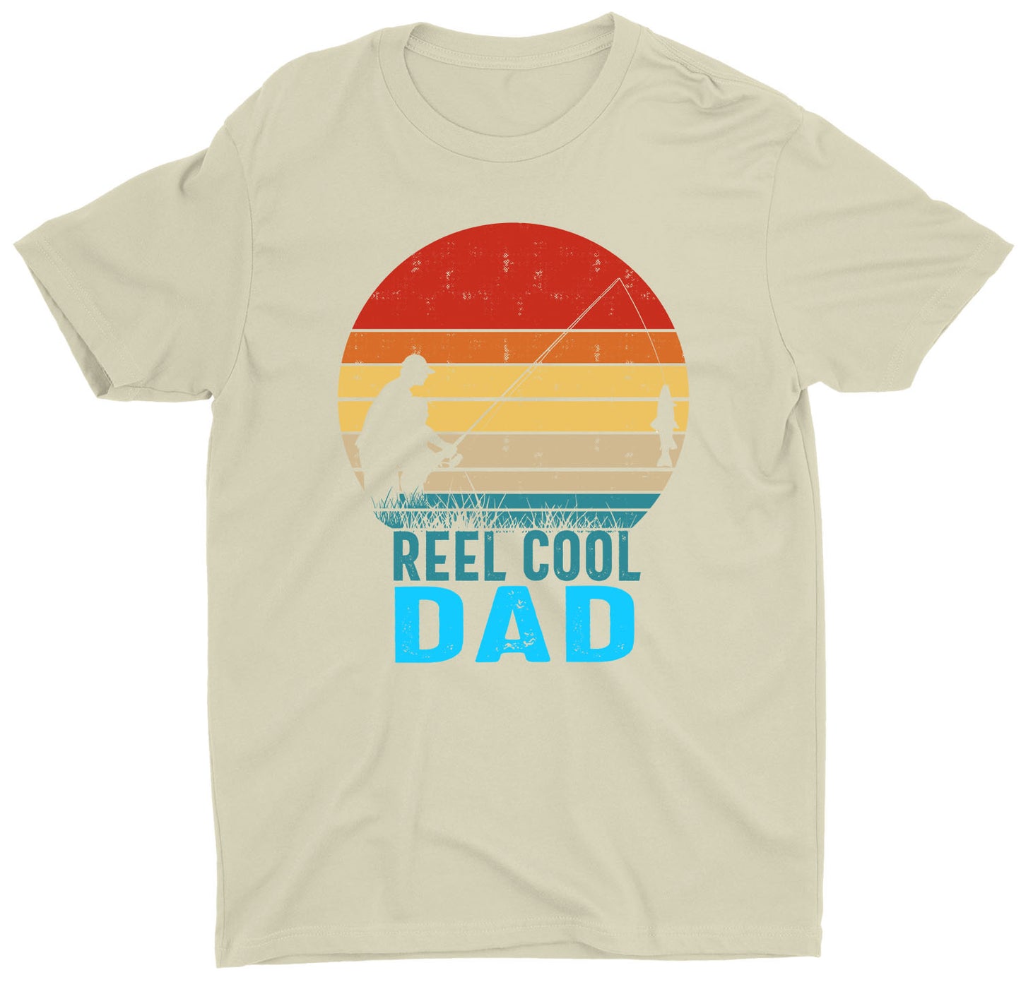 Reel Cool Dad Custom Short Sleeve Best Father's Day Gift T-Shirts