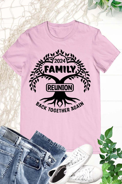 Matching Family Reunion 2024 T Shirts