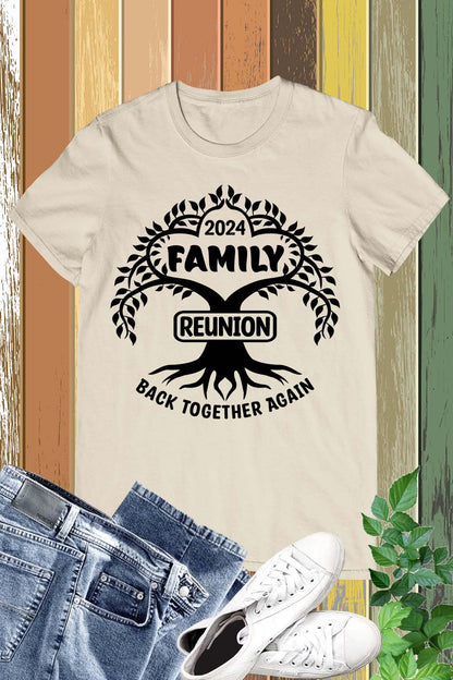 Matching Family Reunion 2024 T Shirts