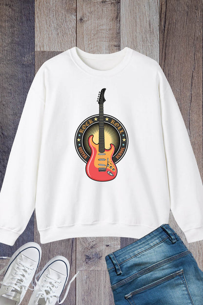 Guitar Teacher Sweatshirt Stringed instrument Jumper