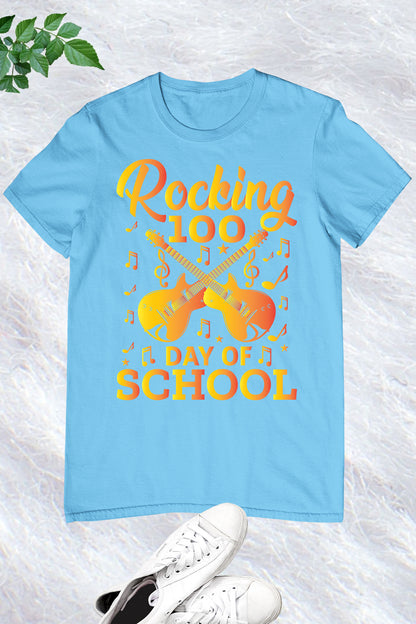 Rocking 100 Days Of School Shirt