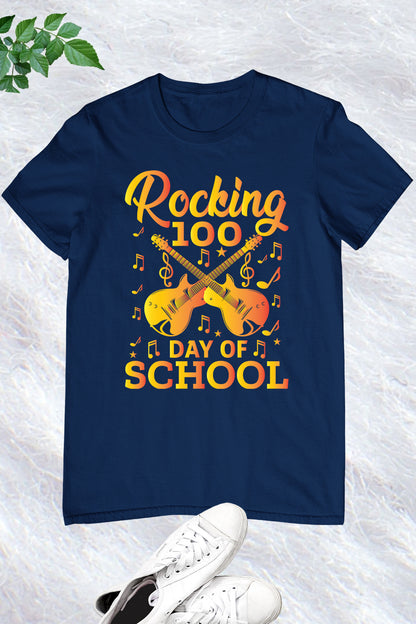 Rocking 100 Days Of School Shirt