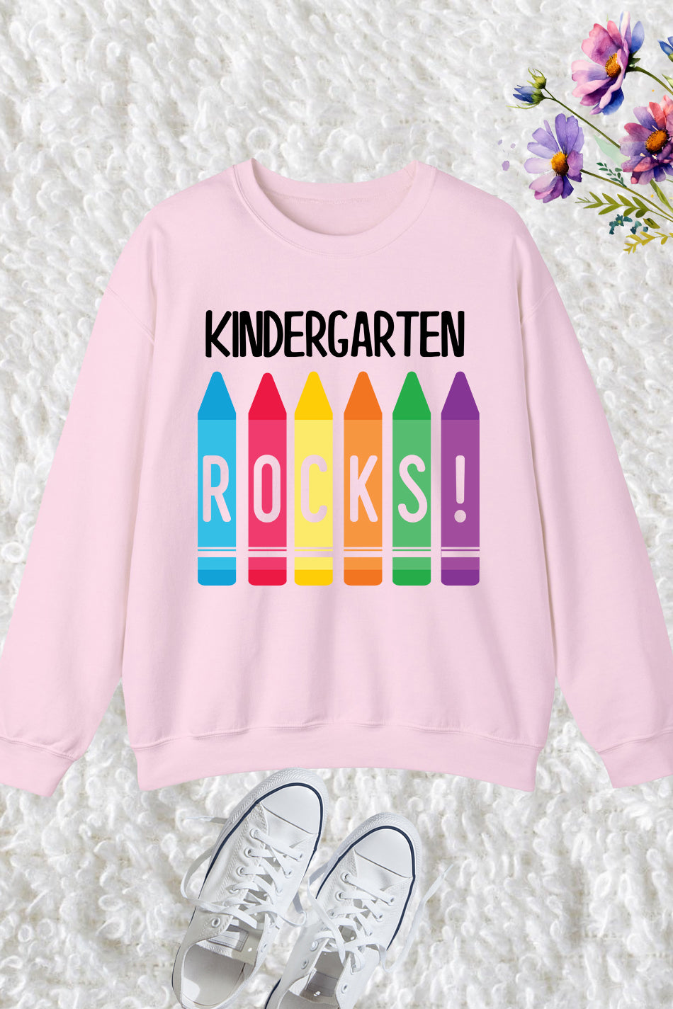 Kindergarten Rocks Teacher Sweatshirt