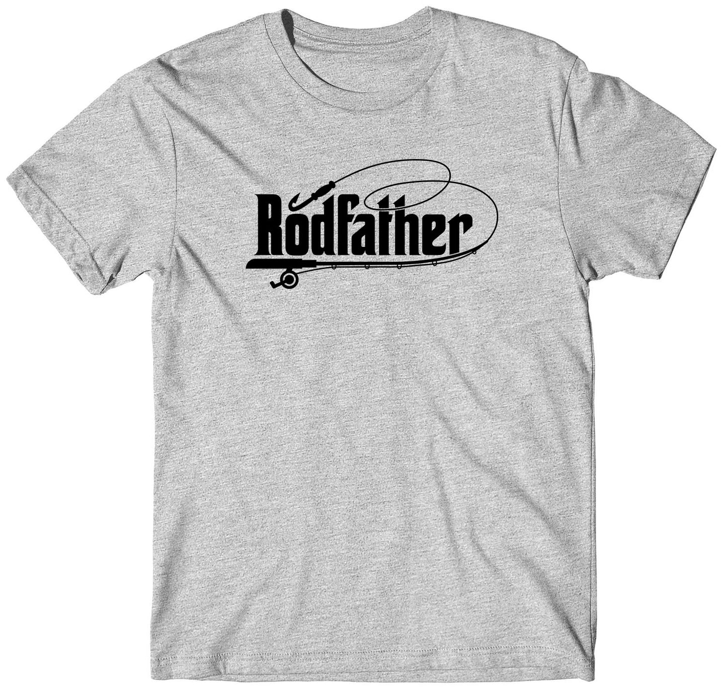 Dad Rodfather Fishing Custom Short Sleeve Fathers Day T-Shirt Gifts