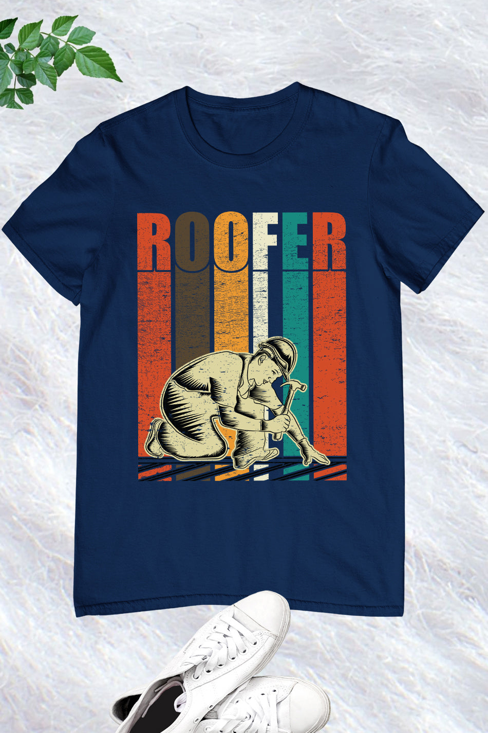 Vintage Roofer T Shirt