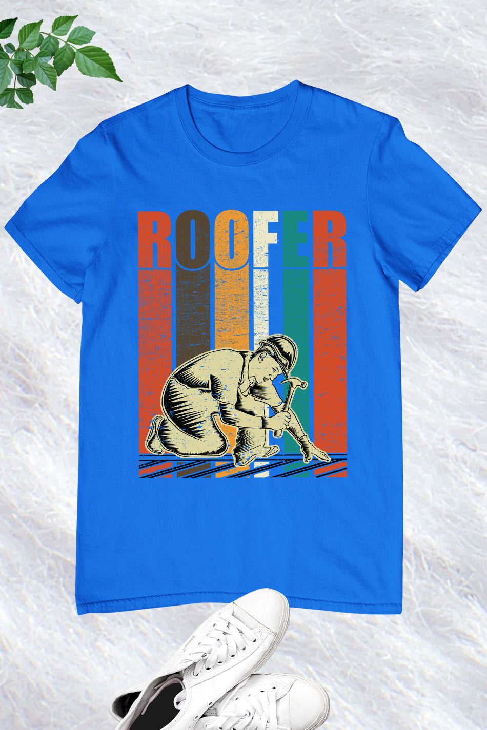 Vintage Roofer T Shirt