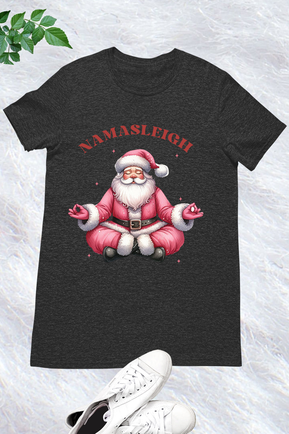 Namasleigh Yoga Santa Christmas Shirt