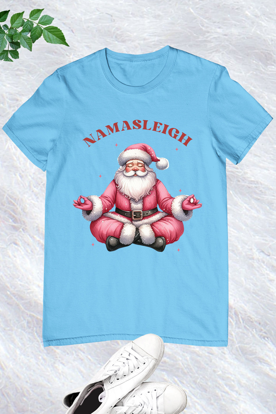 Namasleigh Yoga Santa Christmas Shirt