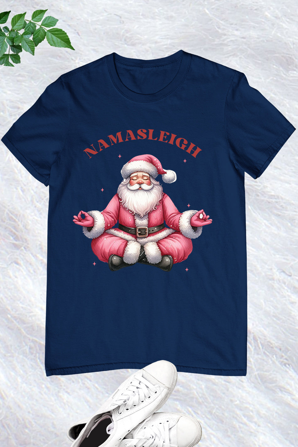 Namasleigh Yoga Santa Christmas Shirt