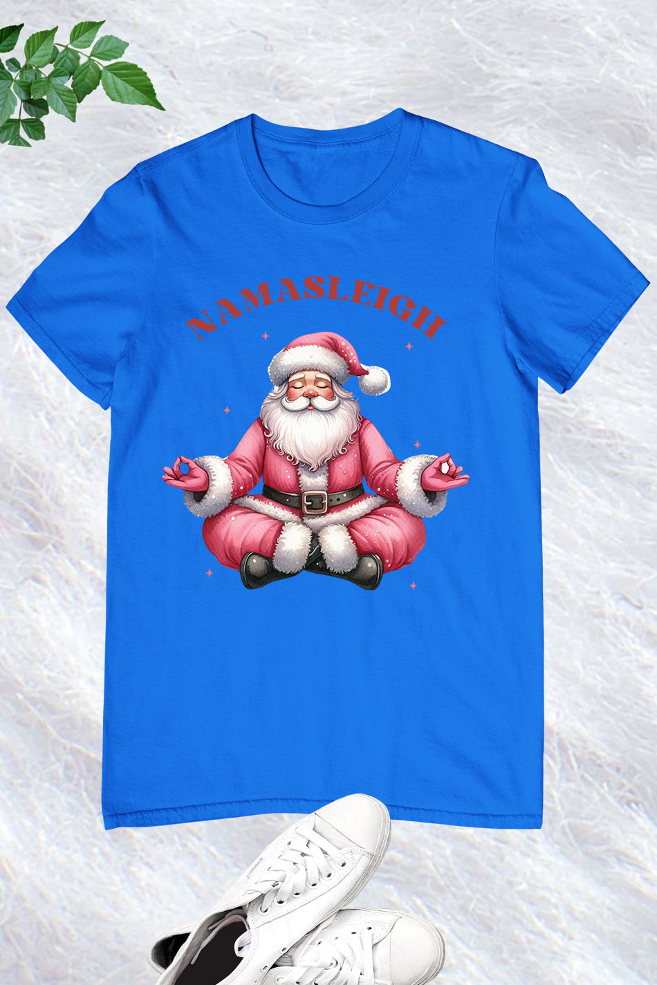 Namasleigh Yoga Santa Christmas Shirt