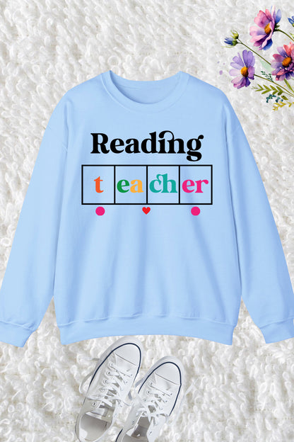 Reading Teacher Sweatshirt