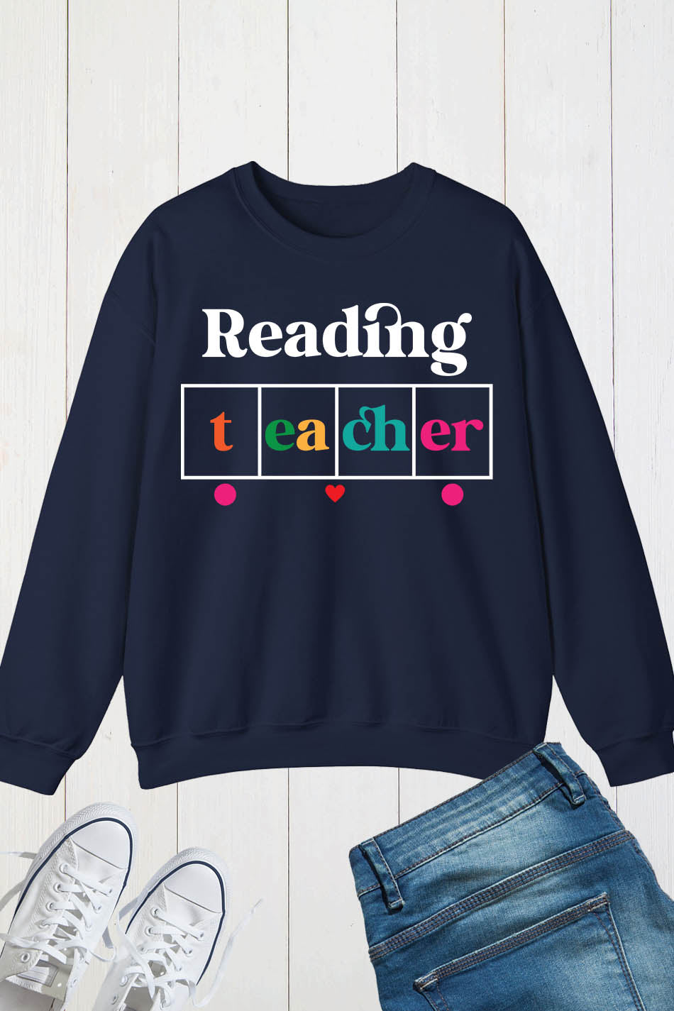 Reading Teacher Sweatshirt