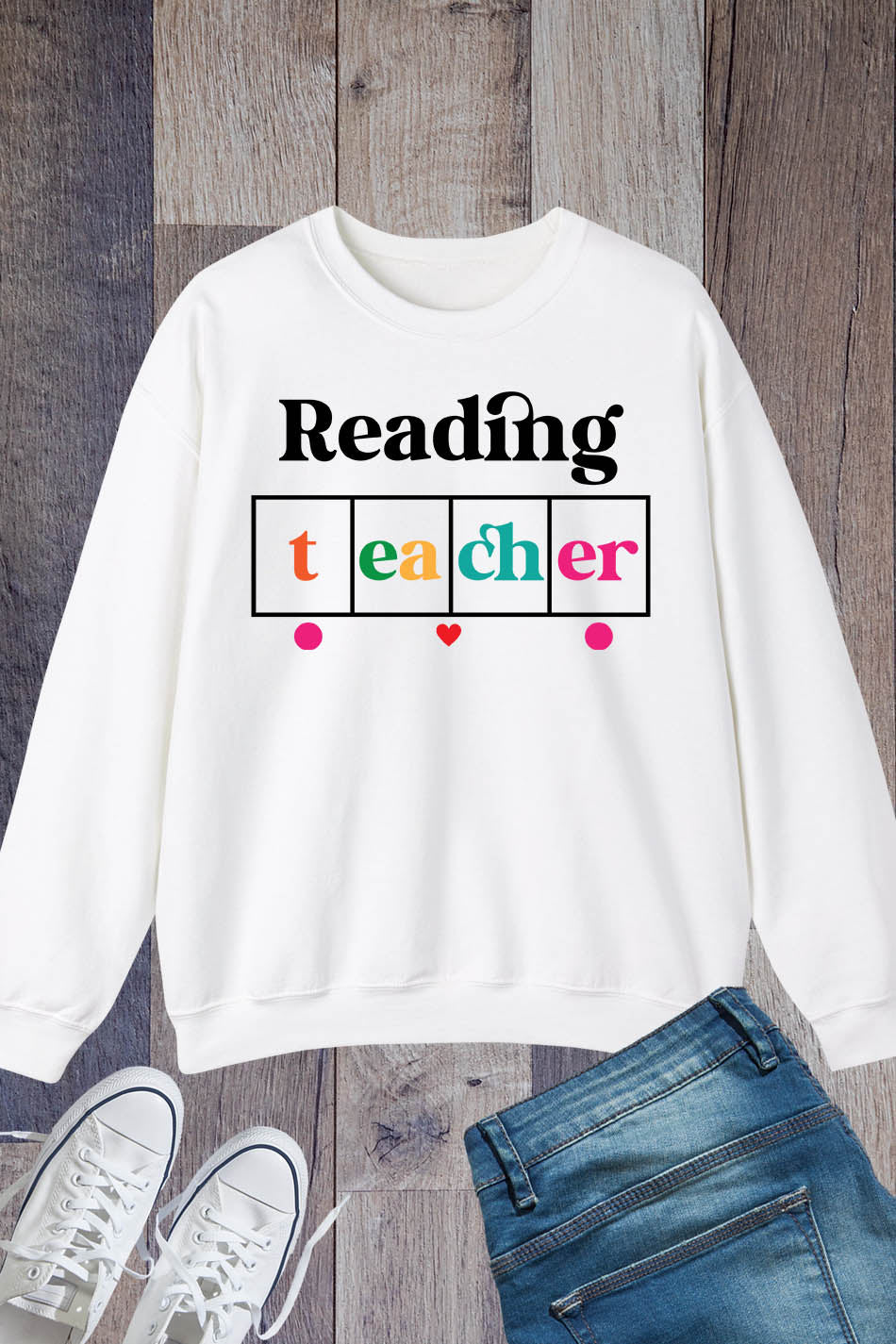 Reading Teacher Sweatshirt