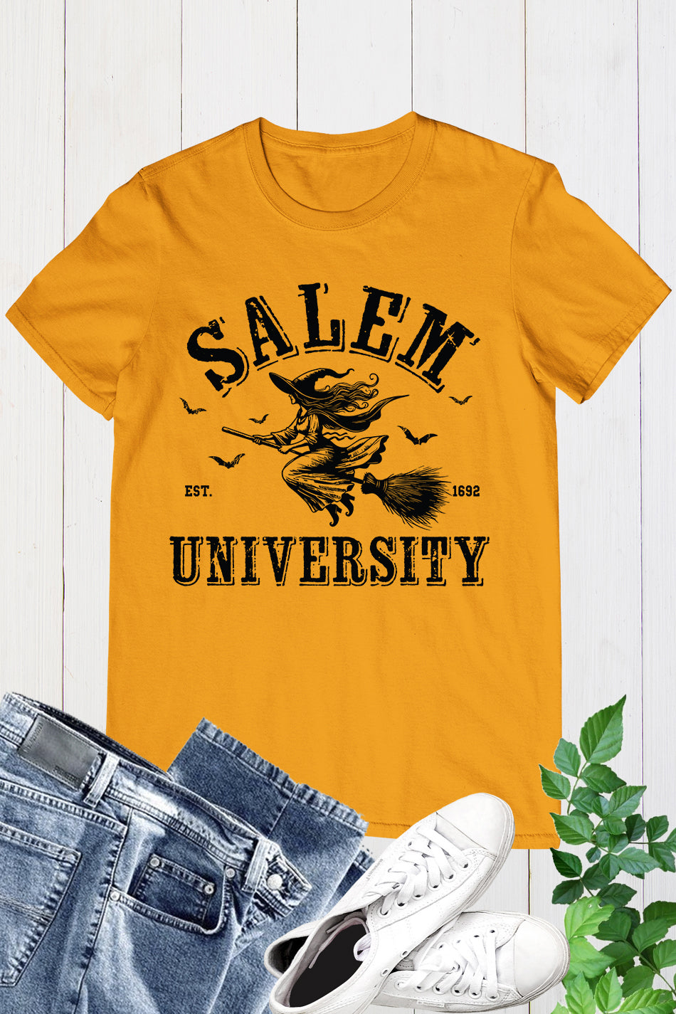 Salem University Halloween Witch Shirt