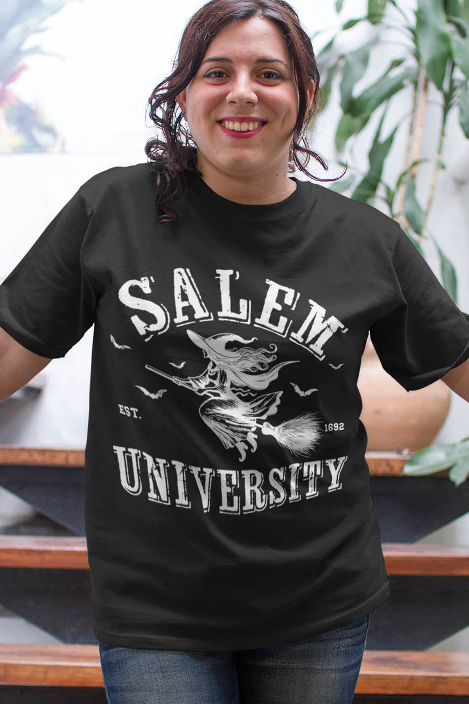 Salem University Halloween Witch Shirt