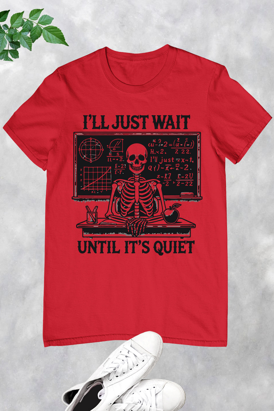 Funny Teacher Skeleton Shirt