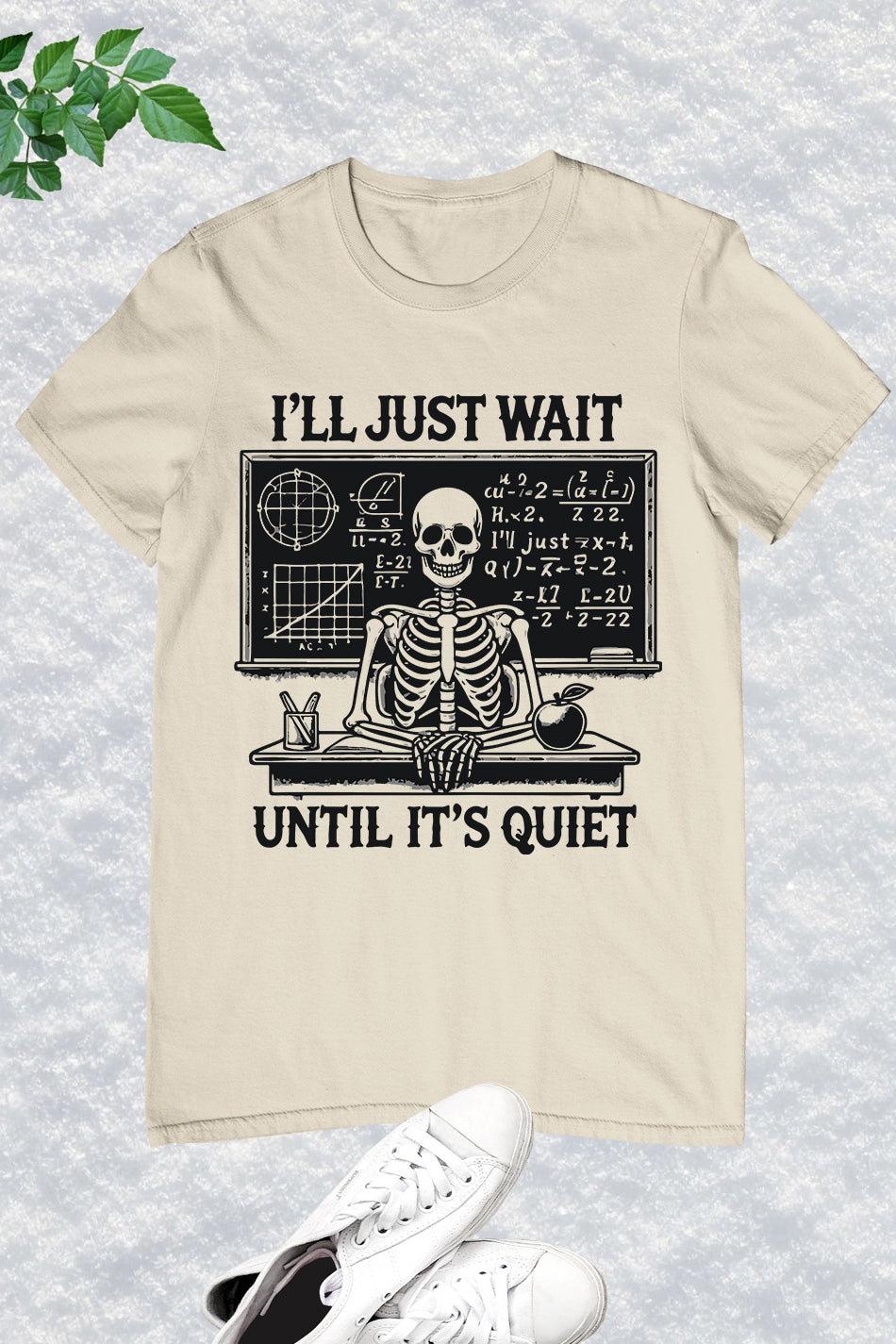 Funny Teacher Skeleton Shirt