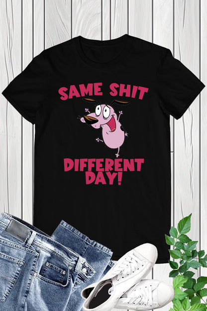 Funny Courage The Cowardly Dog Shirt