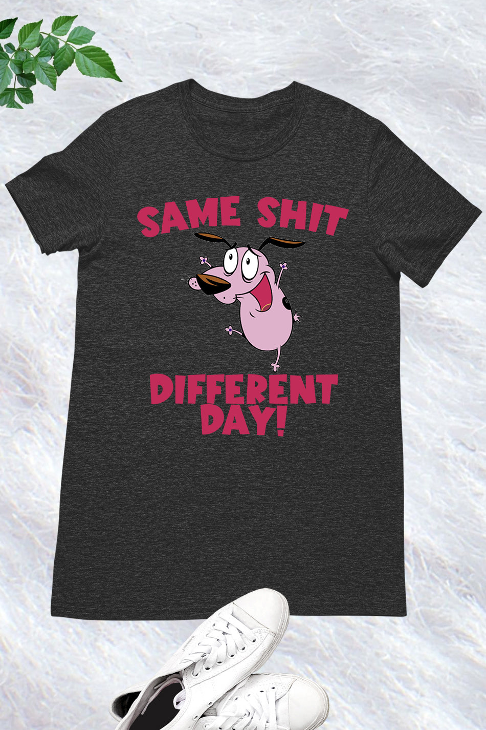 Funny Courage The Cowardly Dog Shirt