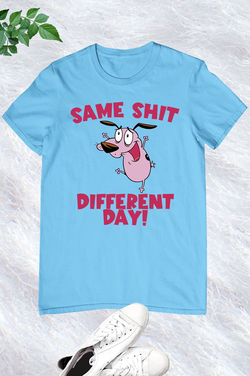 Funny Courage The Cowardly Dog Shirt