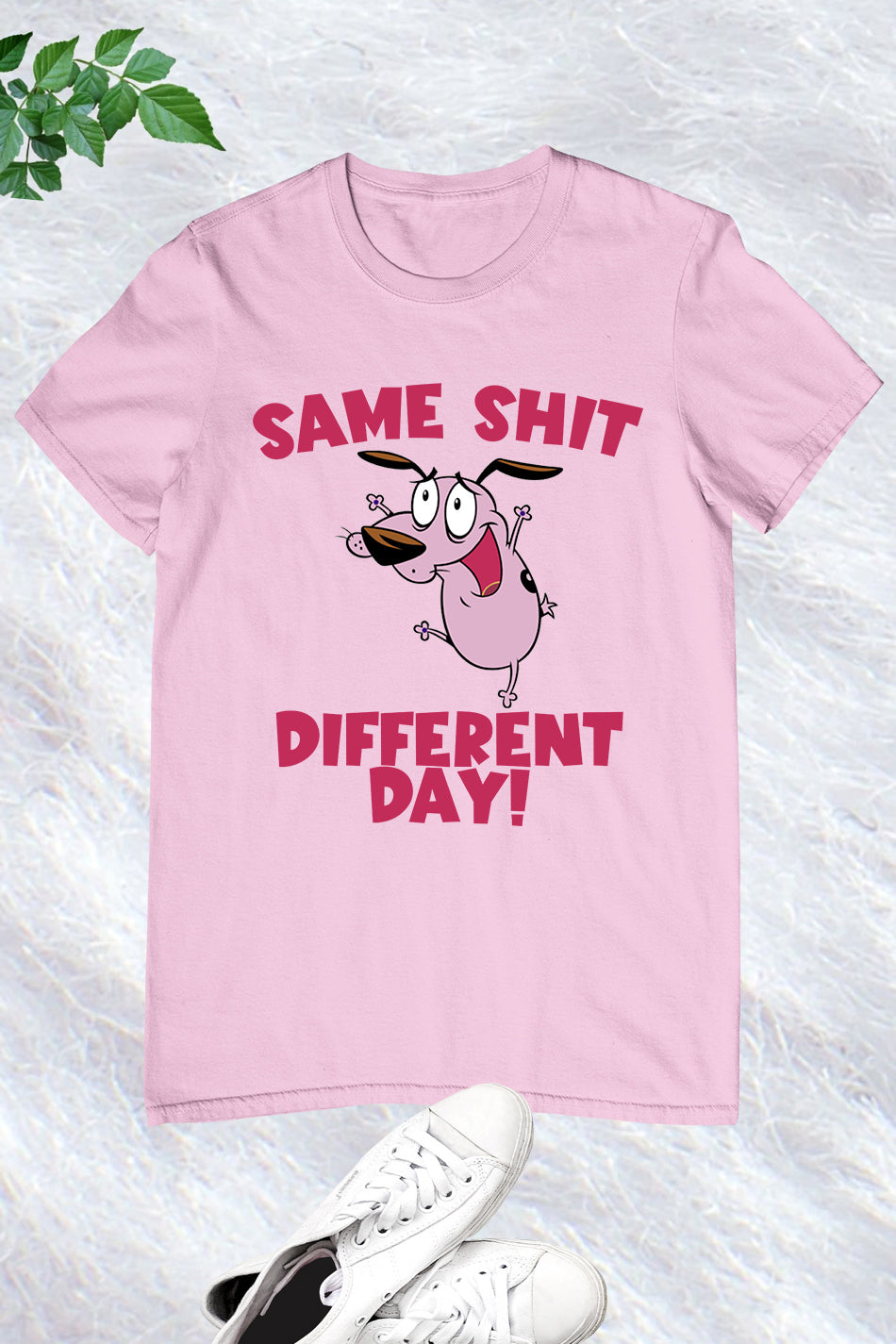 Funny Courage The Cowardly Dog Shirt