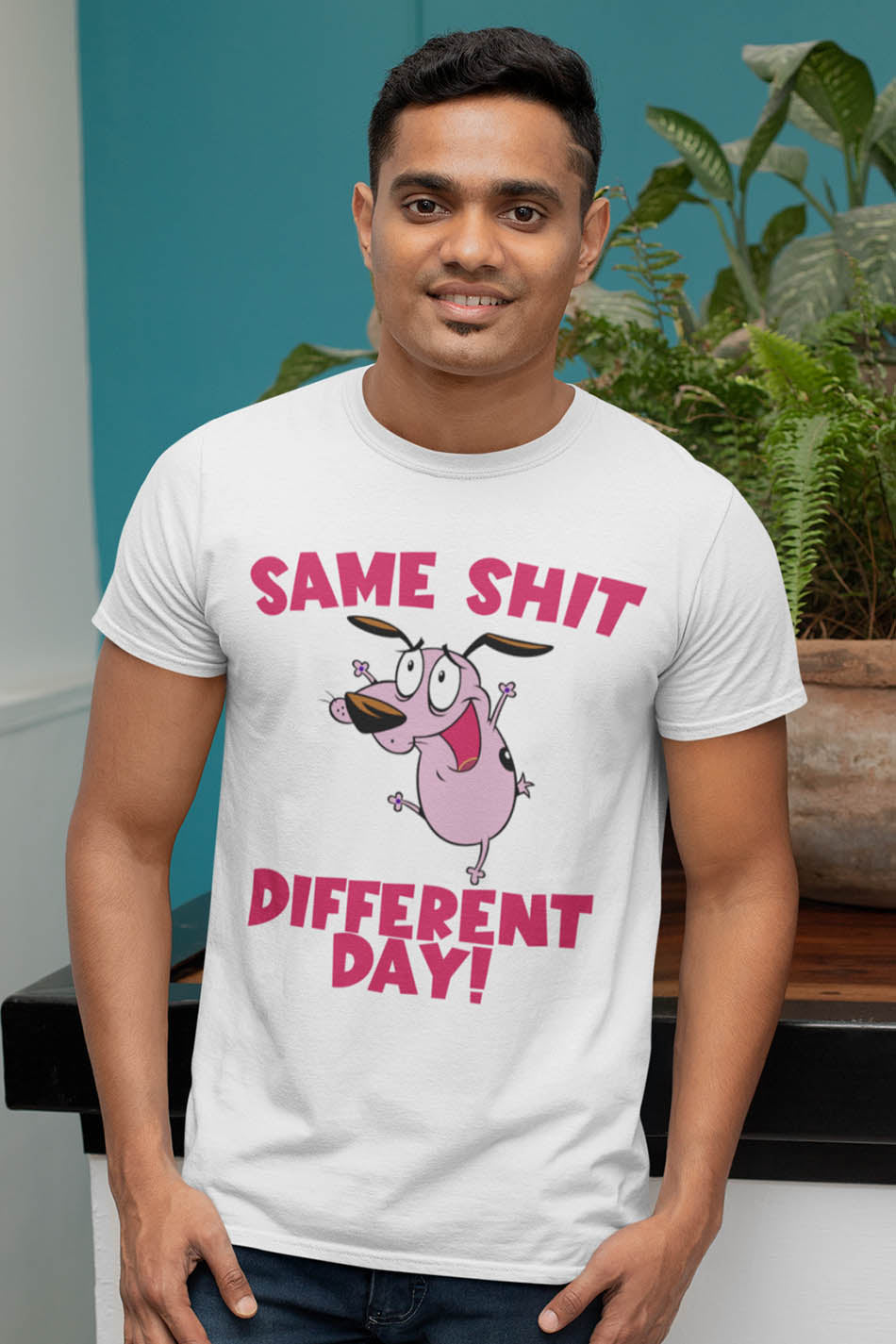 Funny Courage The Cowardly Dog Shirt