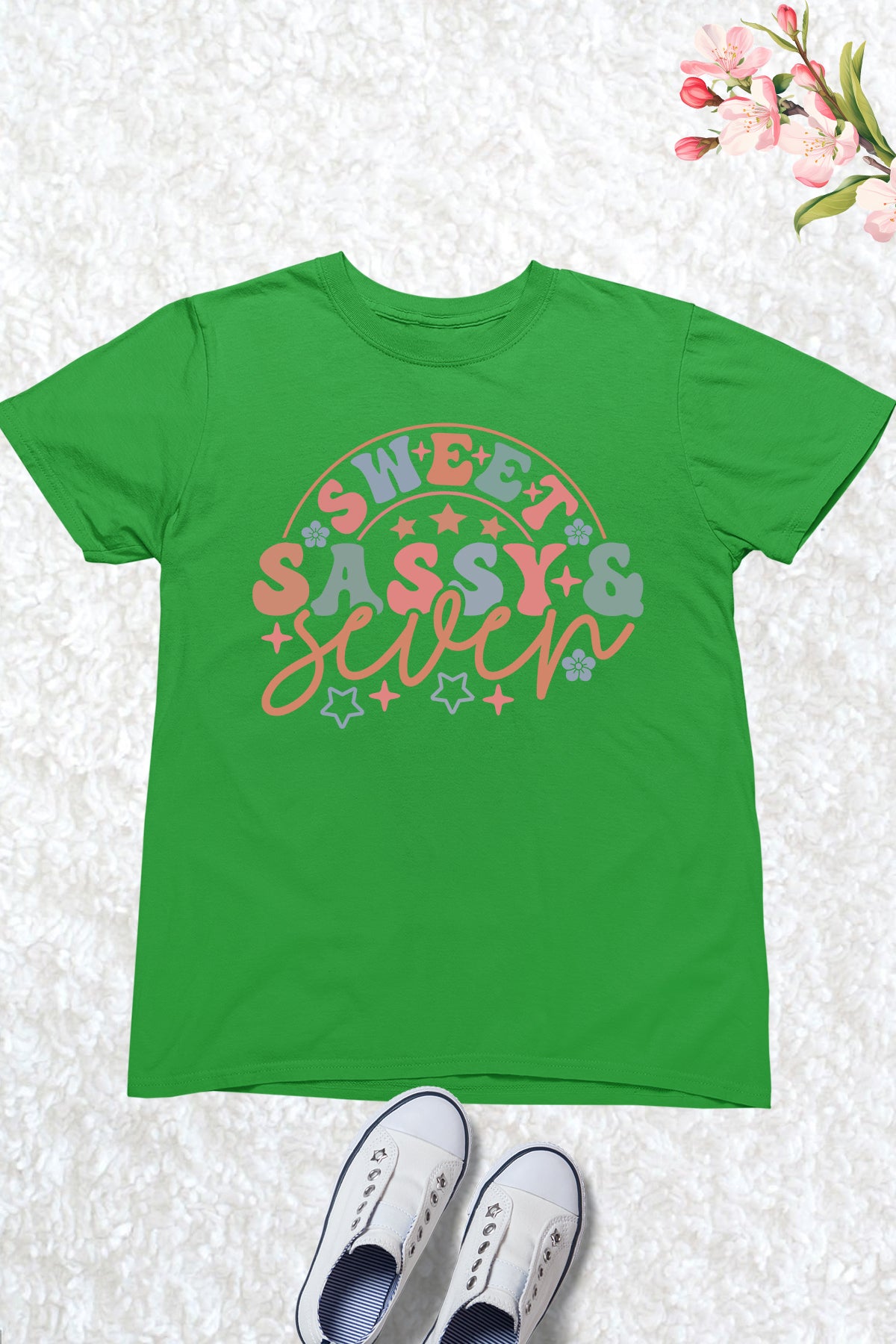 Sweet Sassy & Seven Birthday Shirts