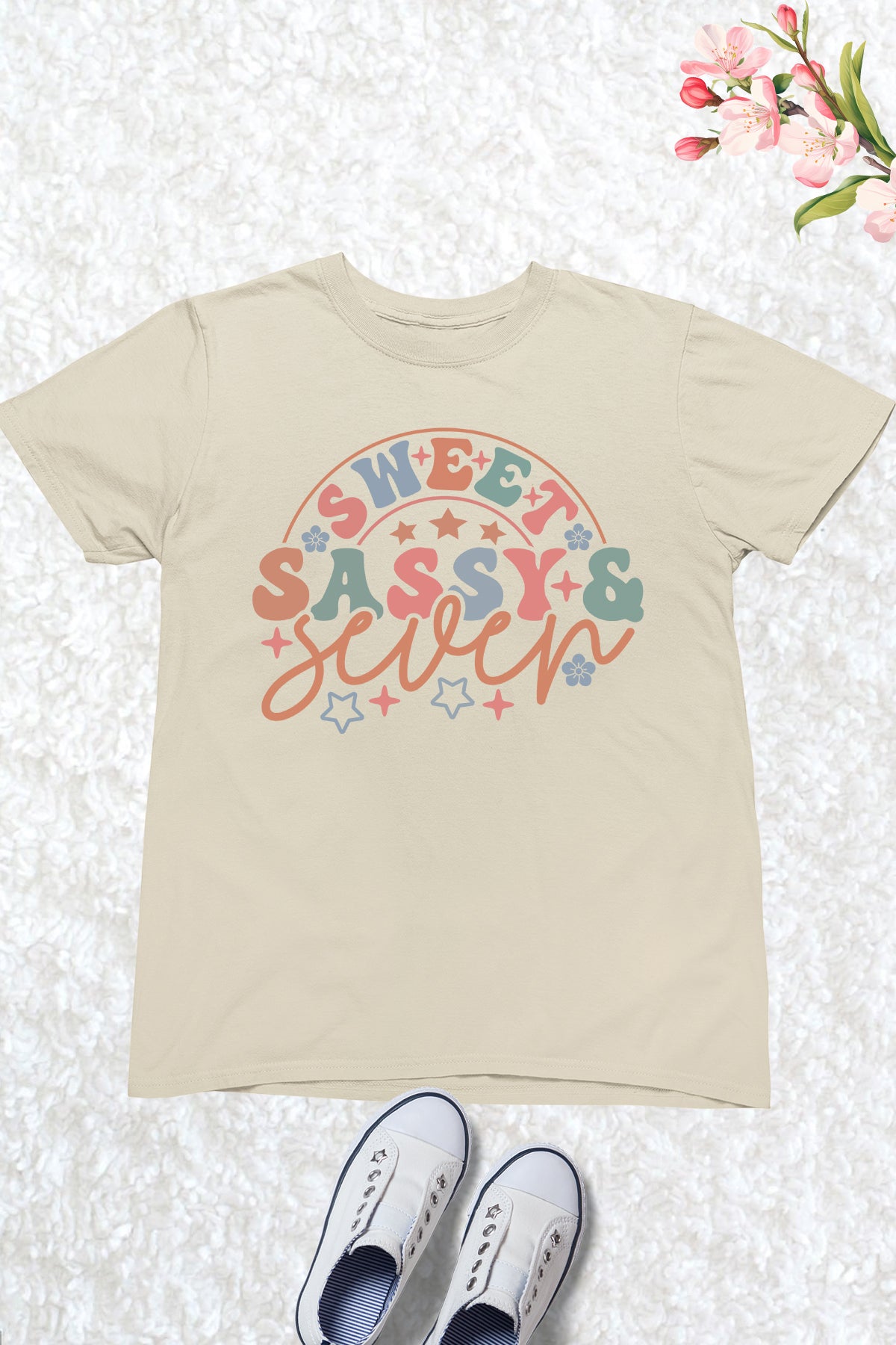 Sweet Sassy & Seven Birthday Shirts