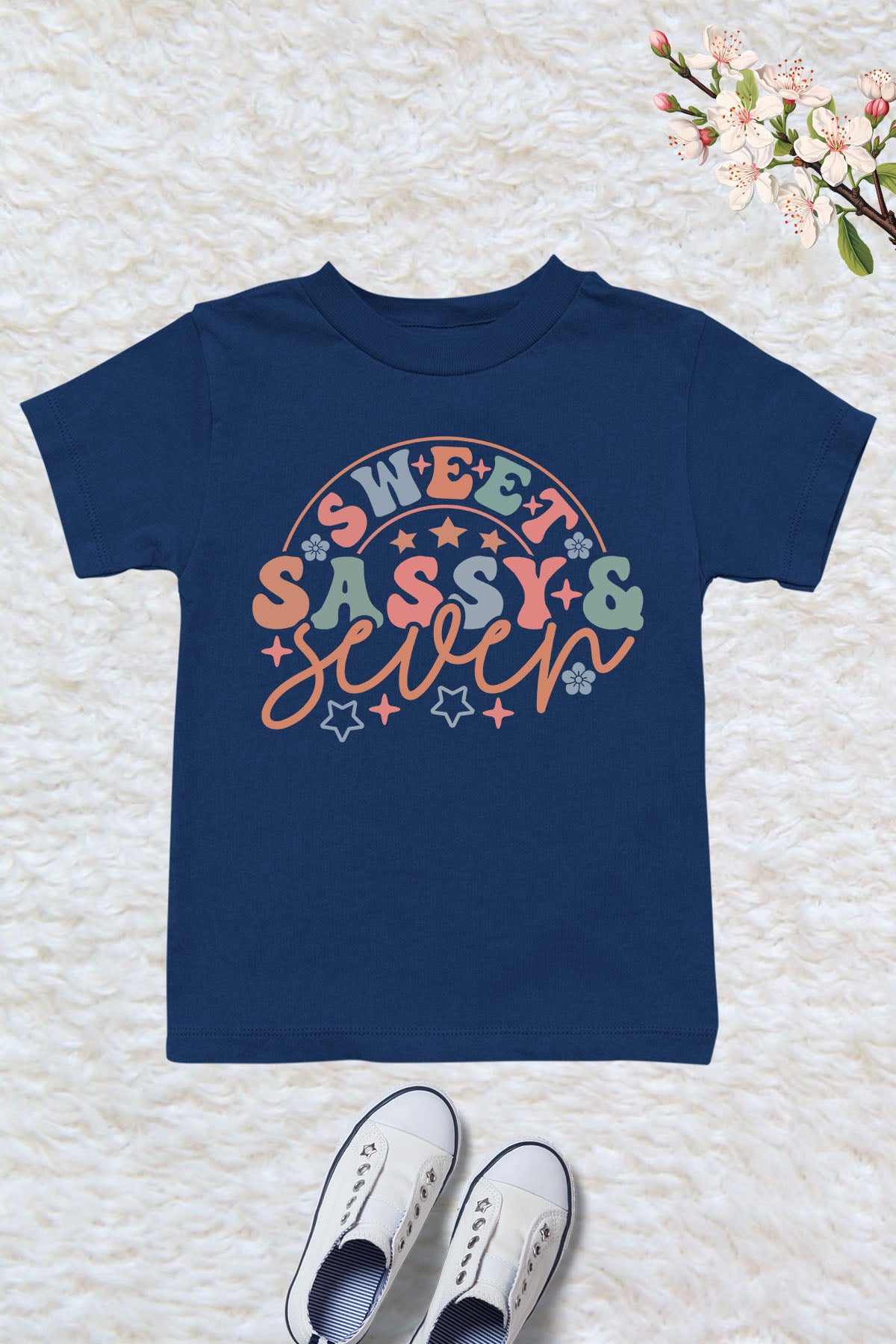 Sweet Sassy & Seven Birthday Shirts