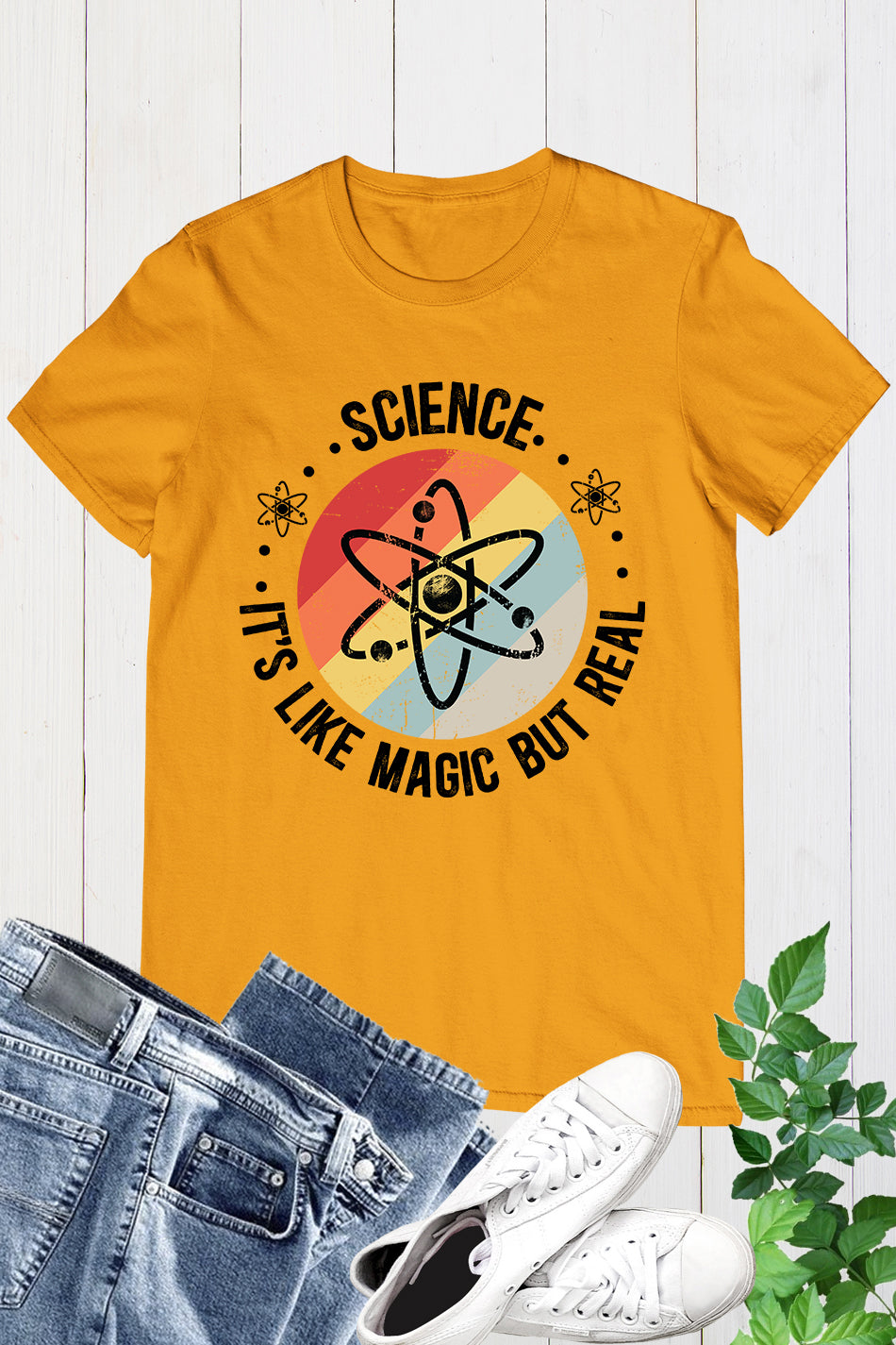 Science Its Like Magic But Real Teacher Shirts