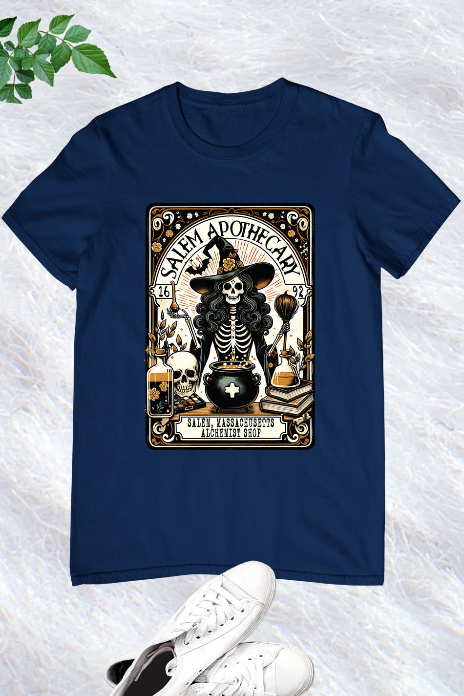 Salem Apothecary Witch Tarot Card Shirt