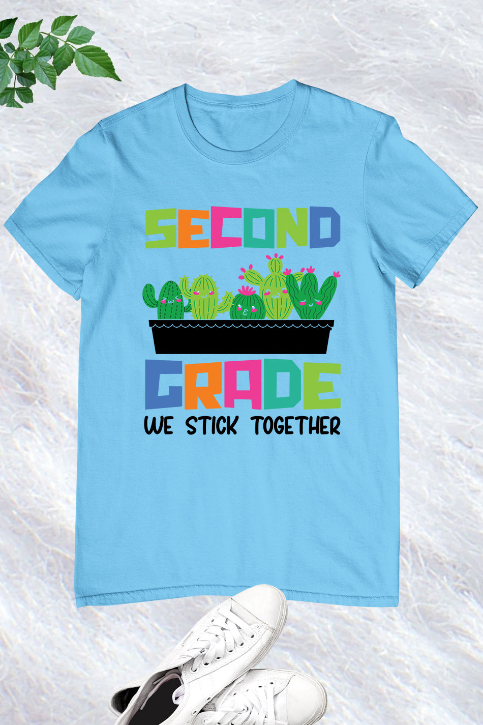 2nd Grade We Stick Together Teacher Shirt