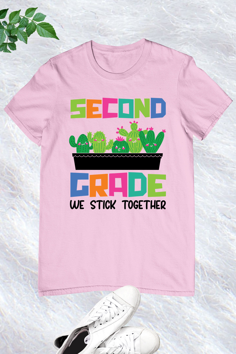 2nd Grade We Stick Together Teacher Shirt