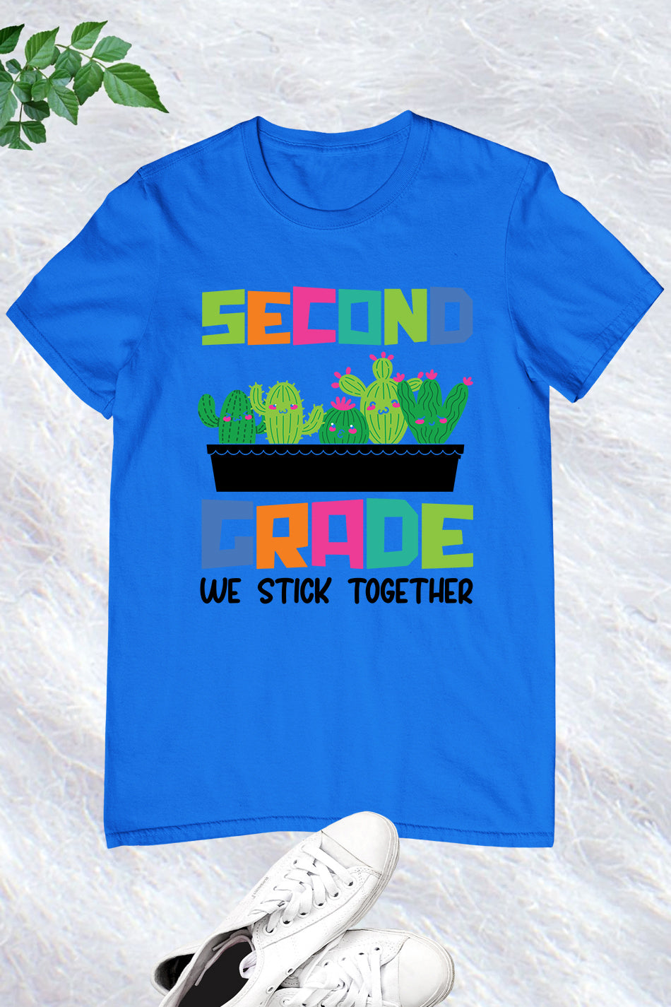 2nd Grade We Stick Together Teacher Shirt