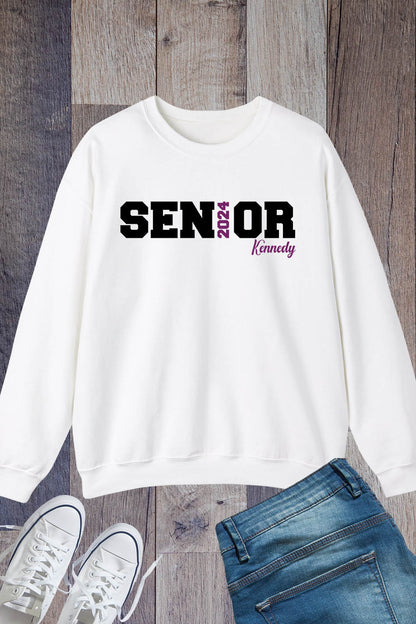 Senior 2024 Personalized Sweatshirt