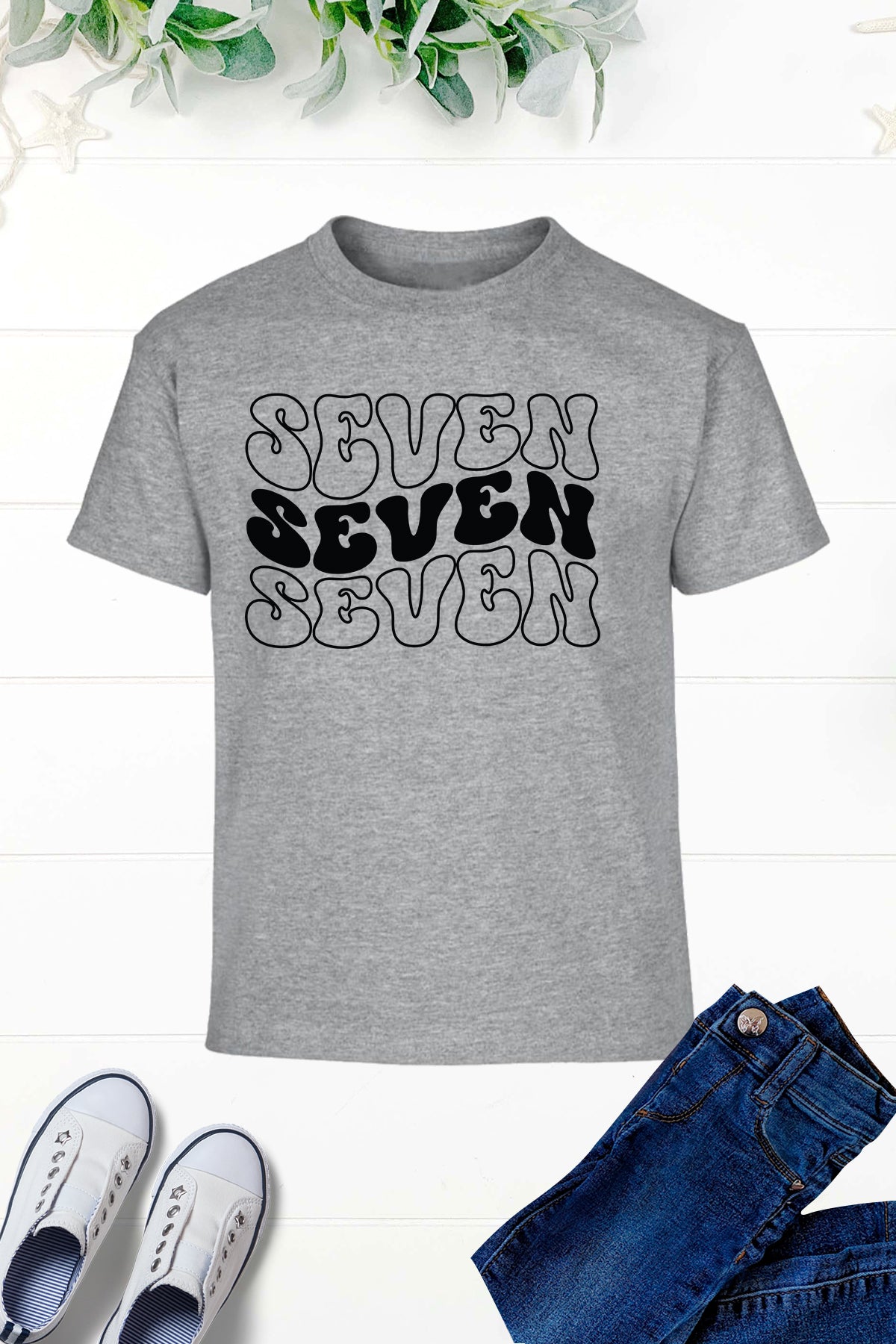 Seven Birthday Shirt