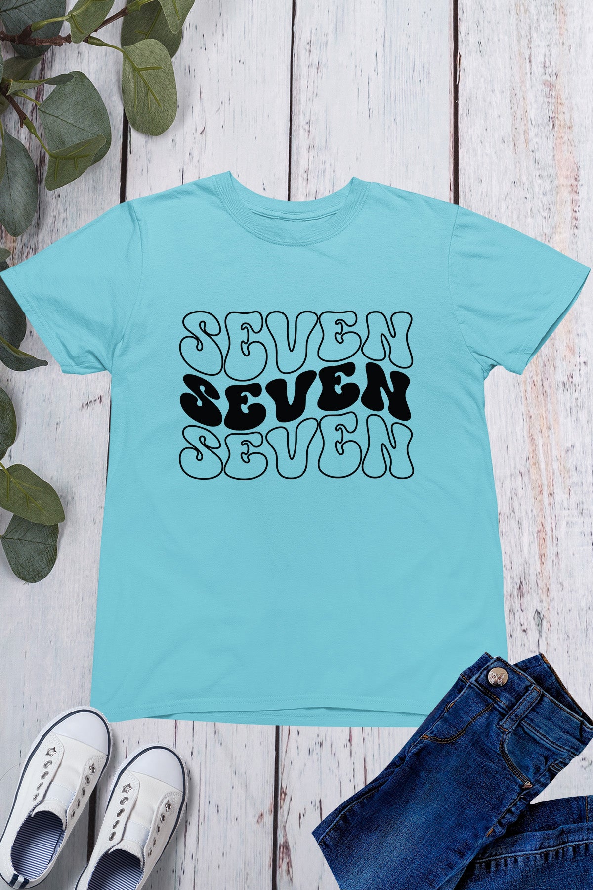 Seven Birthday Shirt