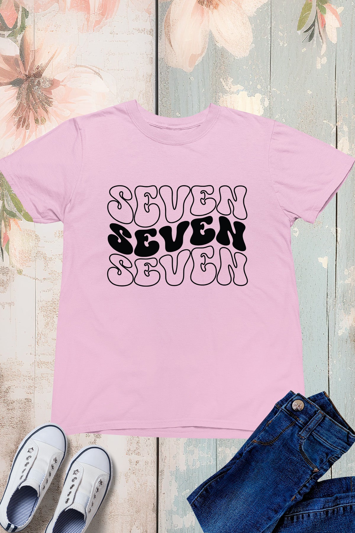 Seven Birthday Shirt