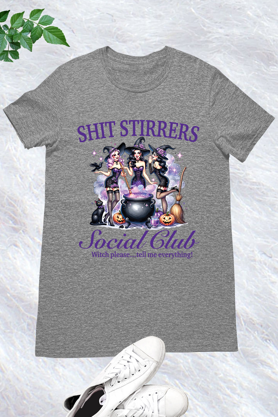 Halloween Witch Social Club Shirt