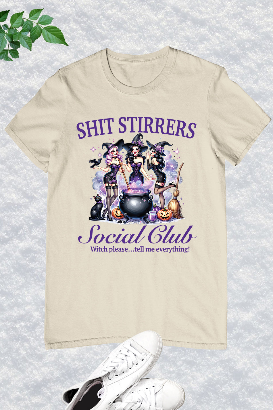 Halloween Witch Social Club Shirt