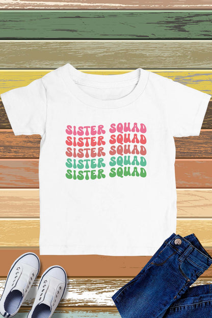 Sister Squad Kids T Shirt