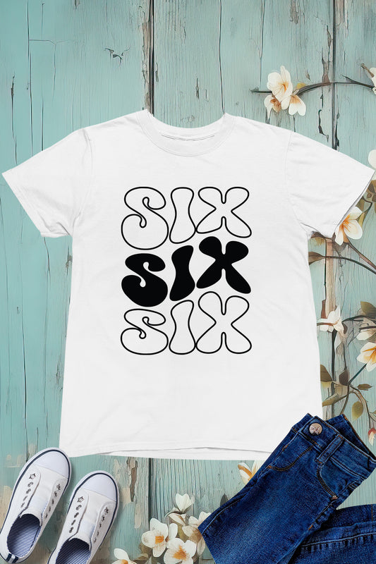 Six Birthday Shirts