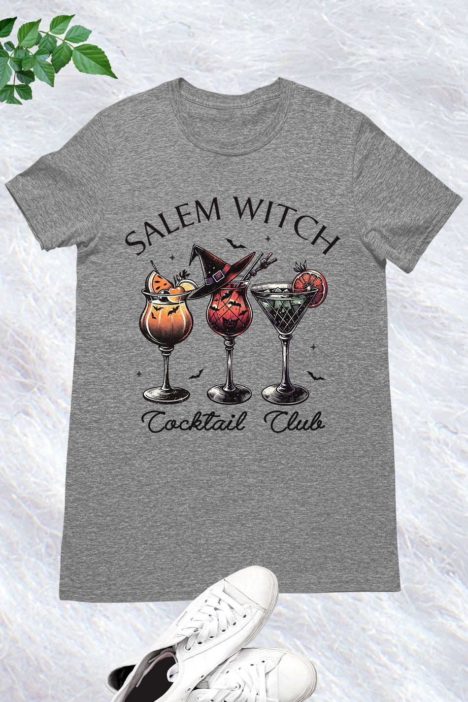 Salem Witch Cocktail Club Halloween Shirt