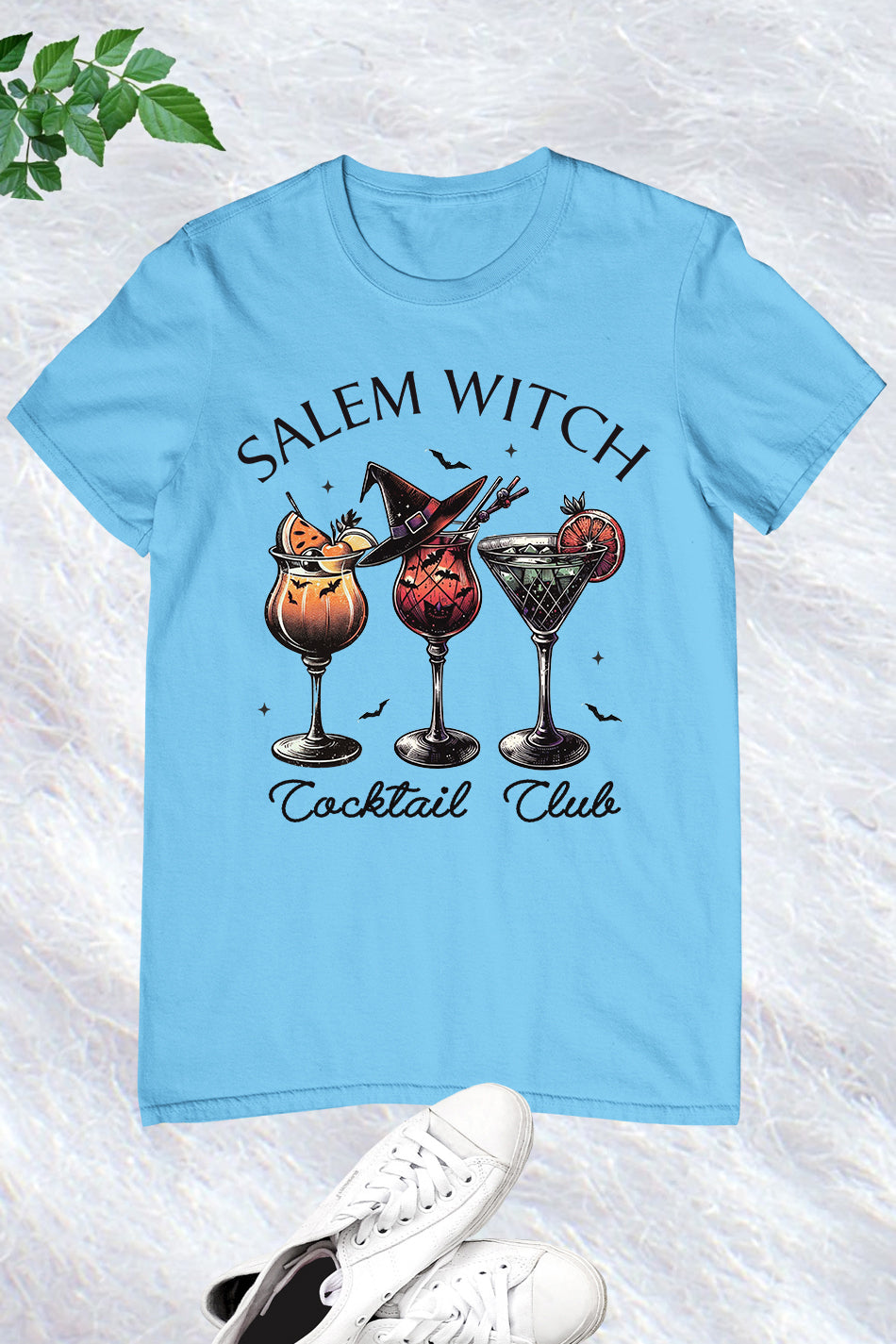 Salem Witch Cocktail Club Halloween Shirt